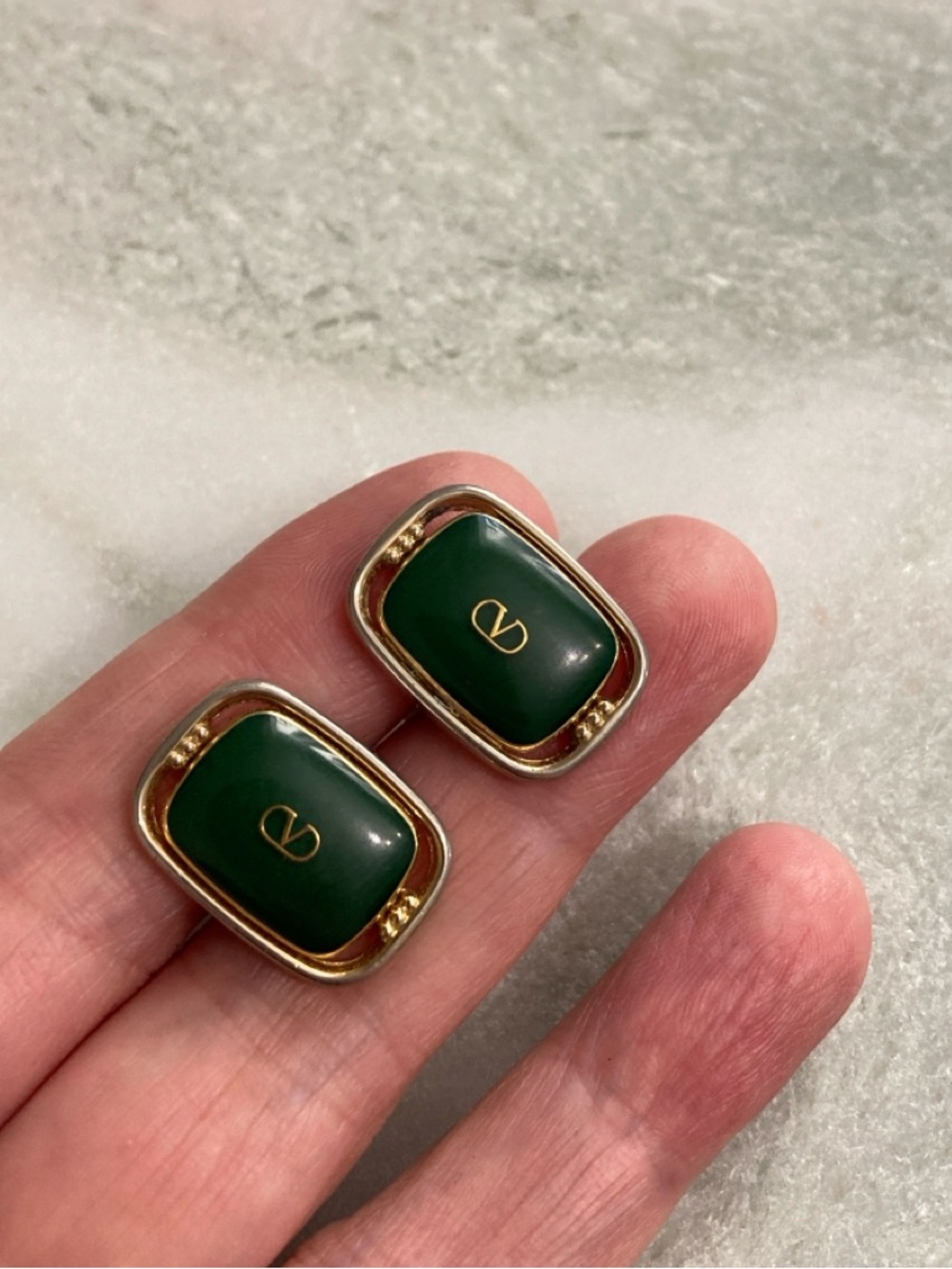 Valentino Cuff Links Vintage